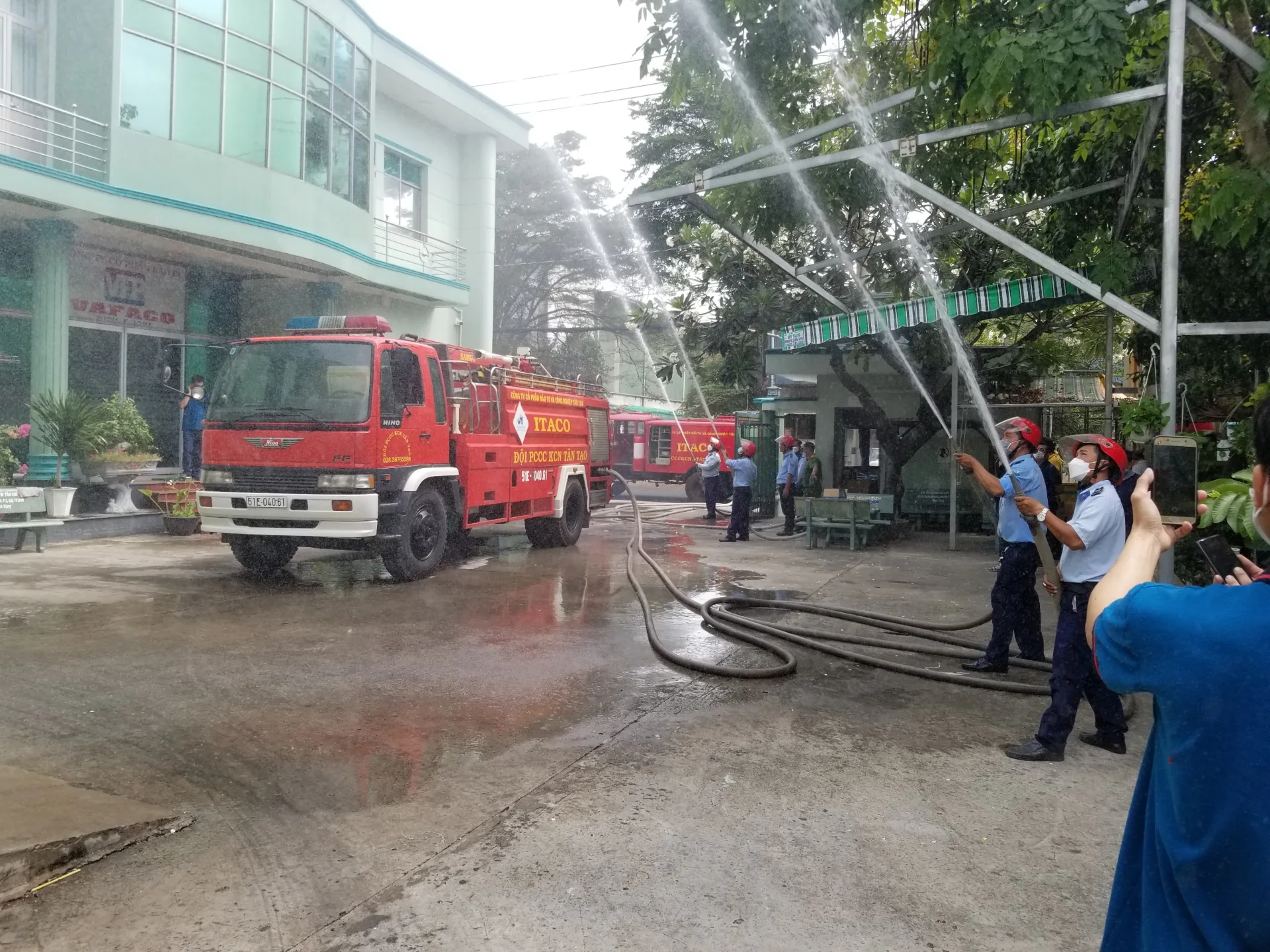 Tuyên Truyền và Huấn Luyện PCCC-CNCH tại Công Ty Cổ Phần Bao Bì Vafaco