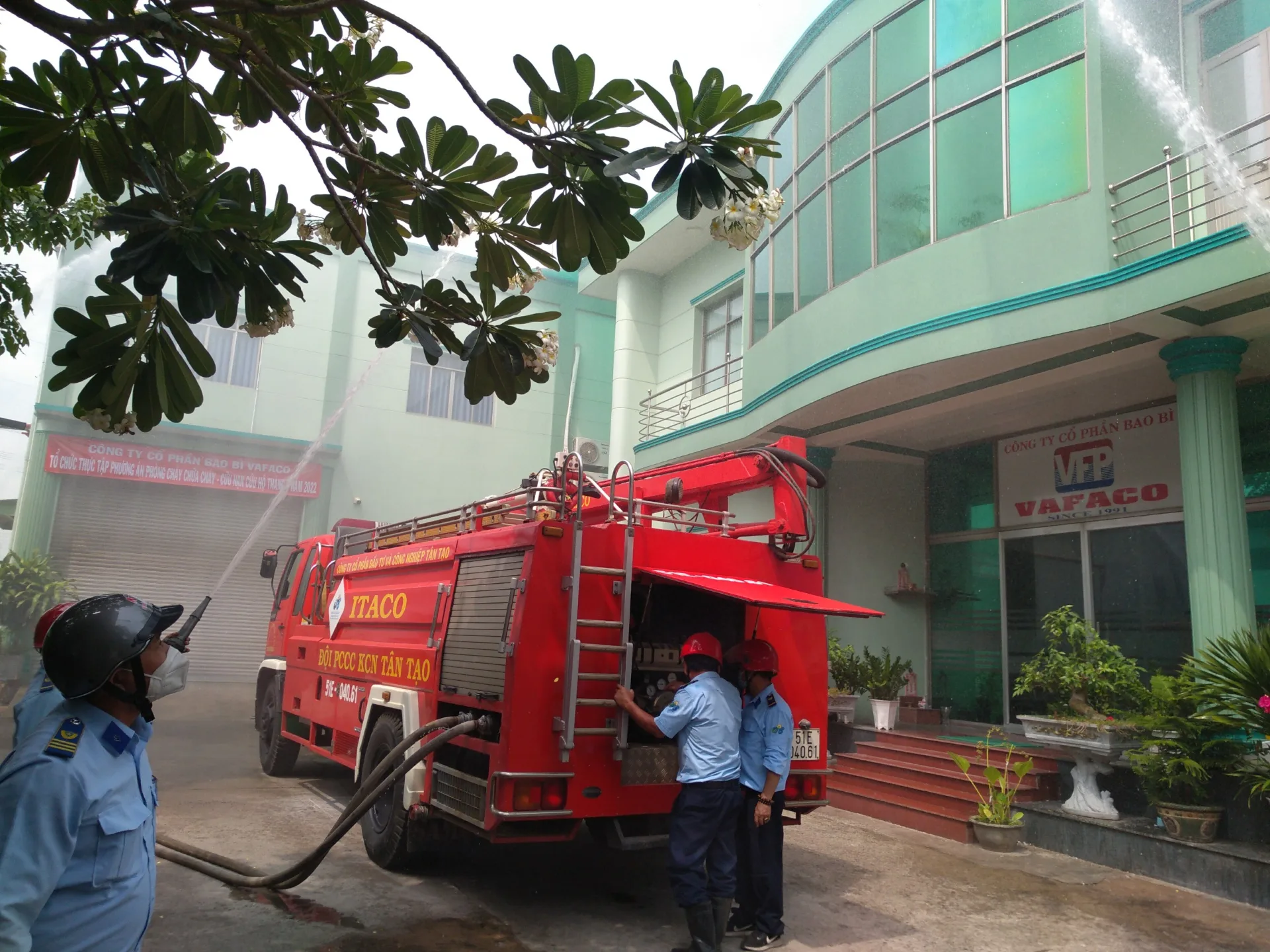 Tuyên Truyền và Huấn Luyện PCCC-CNCH tại Công Ty Cổ Phần Bao Bì Vafaco