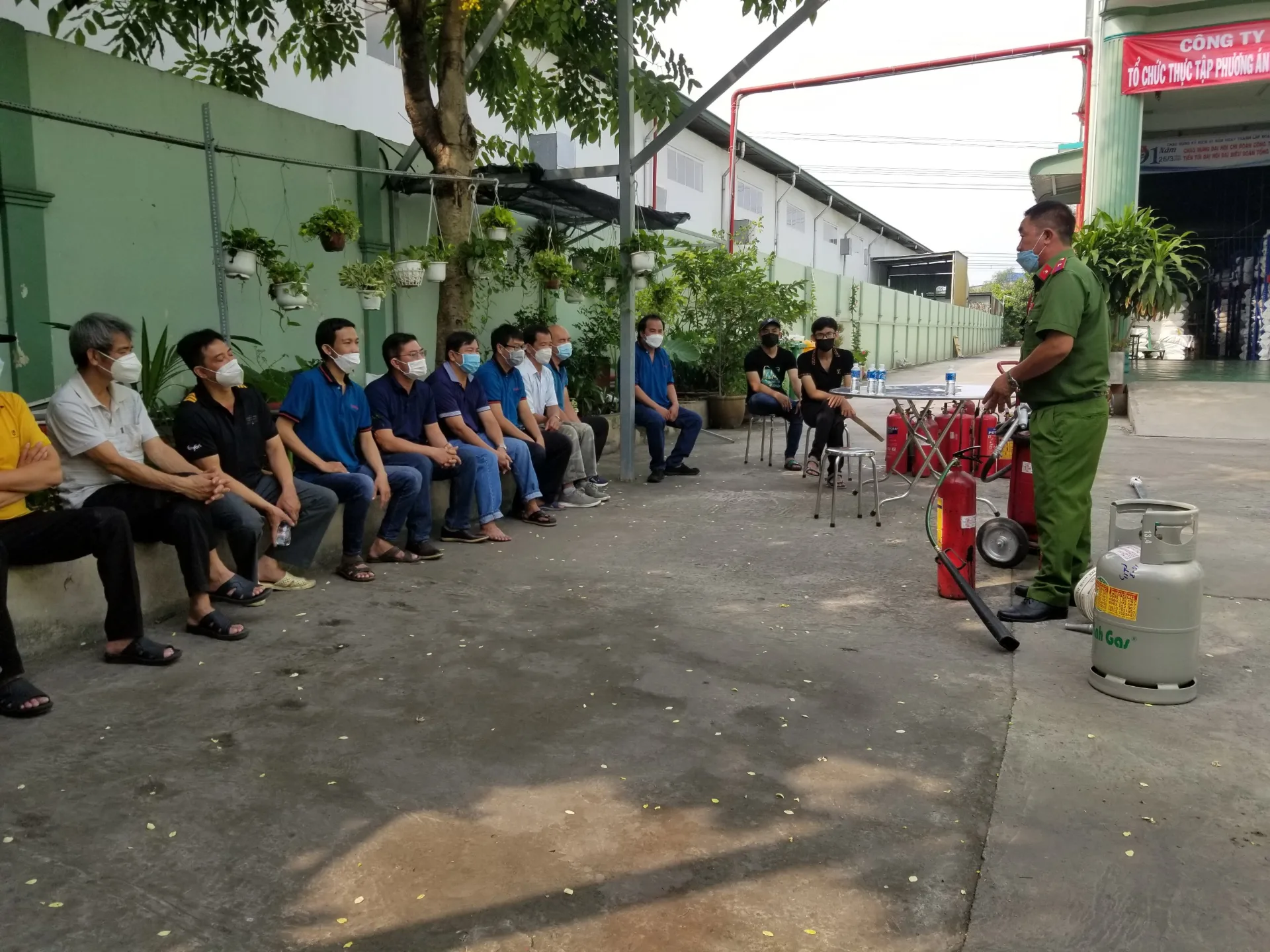 Tuyên Truyền và Huấn Luyện PCCC-CNCH tại Công Ty Cổ Phần Bao Bì Vafaco