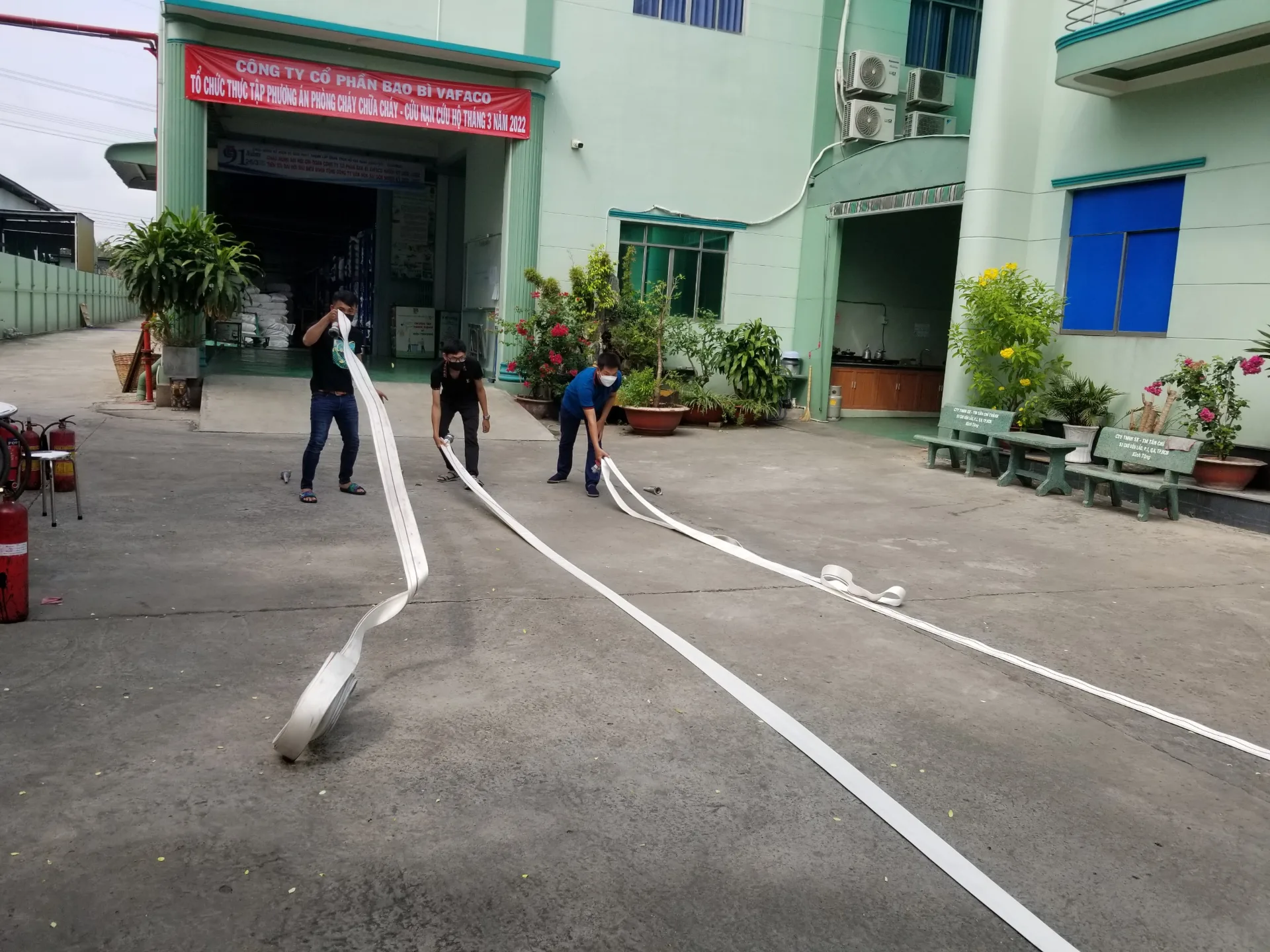Tuyên Truyền và Huấn Luyện PCCC-CNCH tại Công Ty Cổ Phần Bao Bì Vafaco