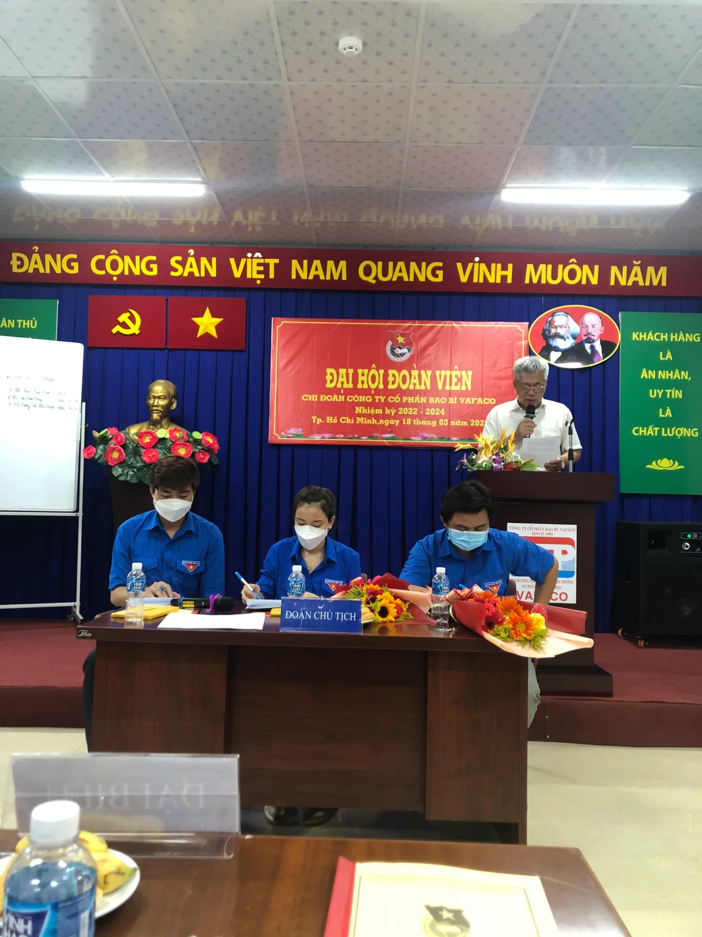 Đại hội Chi Đoàn Công Ty Cổ Phần Bao Bì Vafaco nhiệm kỳ 2022-2024