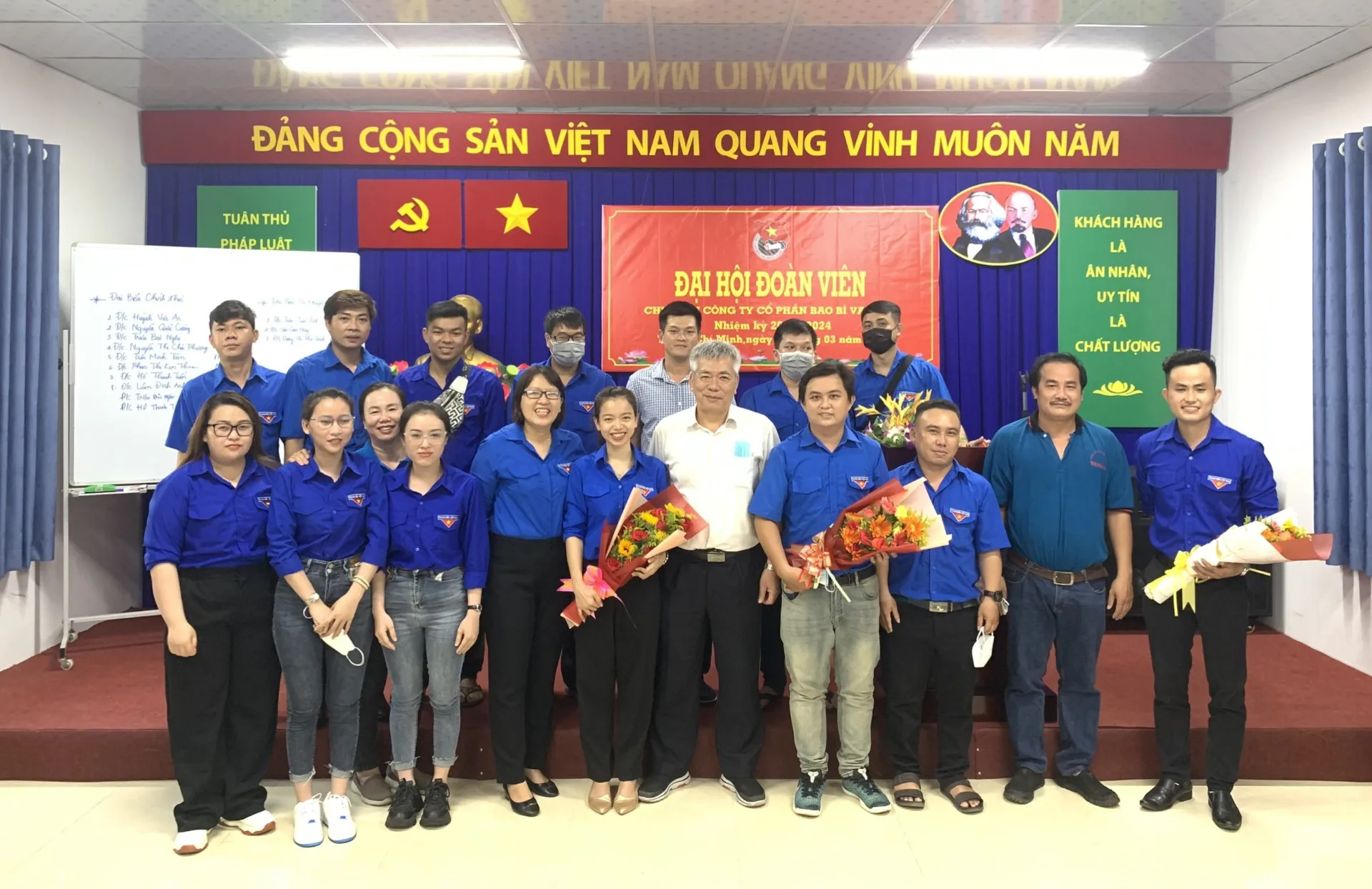 Đại hội Chi Đoàn Công Ty Cổ Phần Bao Bì Vafaco nhiệm kỳ 2022-2024