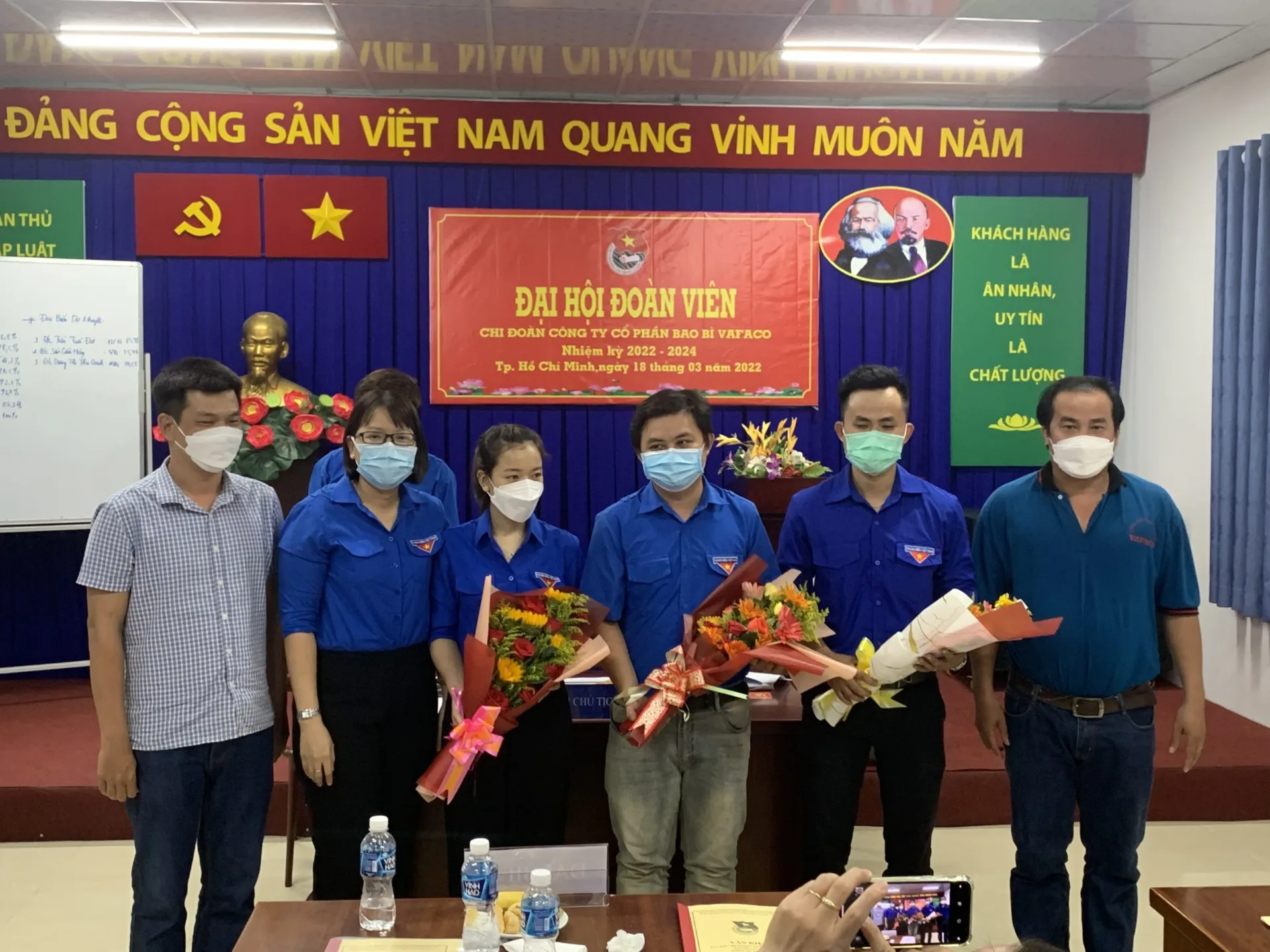 Đại hội Chi Đoàn Công Ty Cổ Phần Bao Bì Vafaco nhiệm kỳ 2022-2024