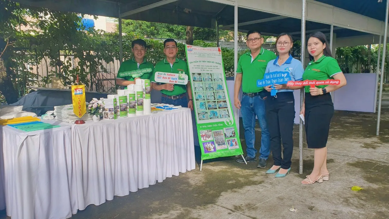 CÔNG TY CỔ PHẦN BAO BÌ VAFACO THAM GIA NGÀY HỘI DOANH NHÂN TẠI QUẬN 8
