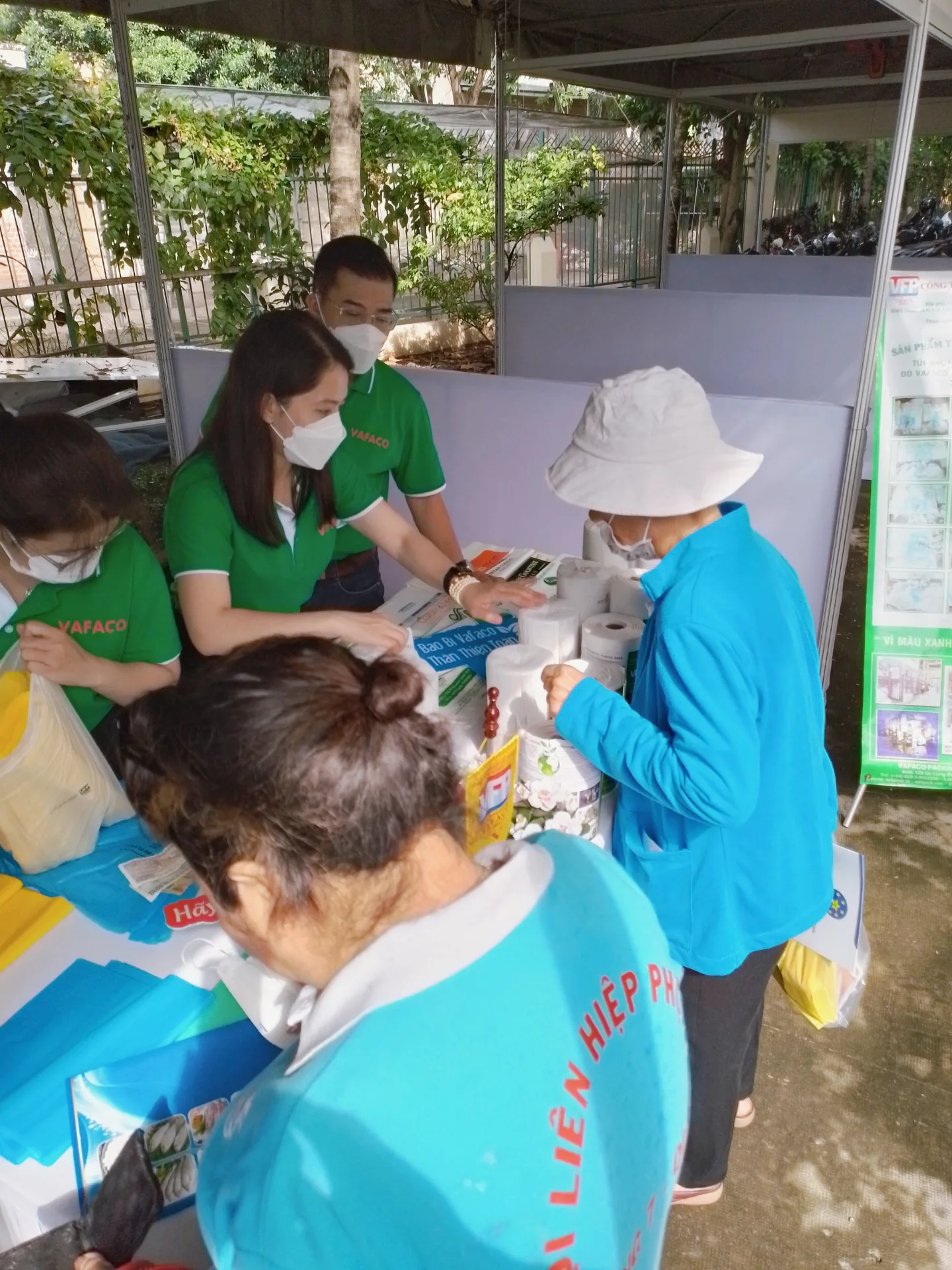 CÔNG TY CỔ PHẦN BAO BÌ VAFACO THAM GIA NGÀY HỘI DOANH NHÂN TẠI QUẬN 8