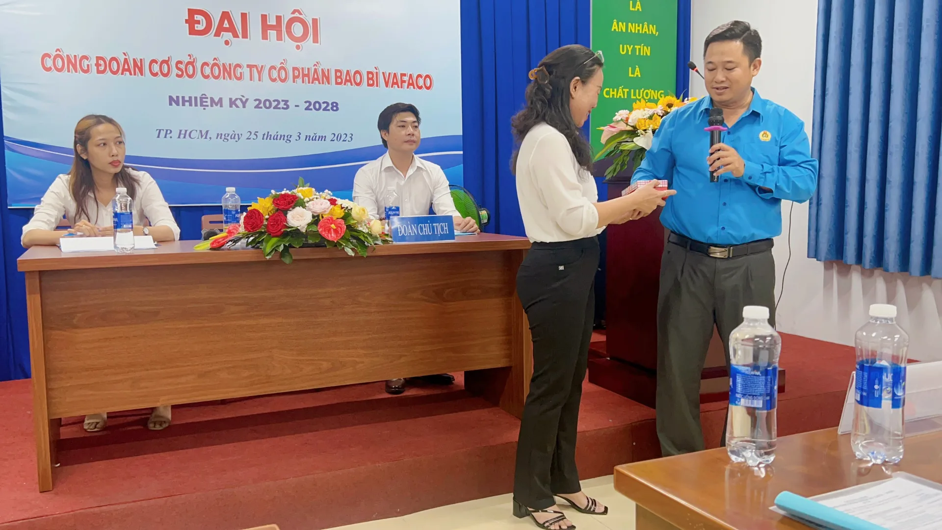 ĐẠI HỘI CÔNG ĐOÀN CÔNG TY CỔ PHẦN BAO BÌ VAFACO NHIỆM KỲ 2023-2028
