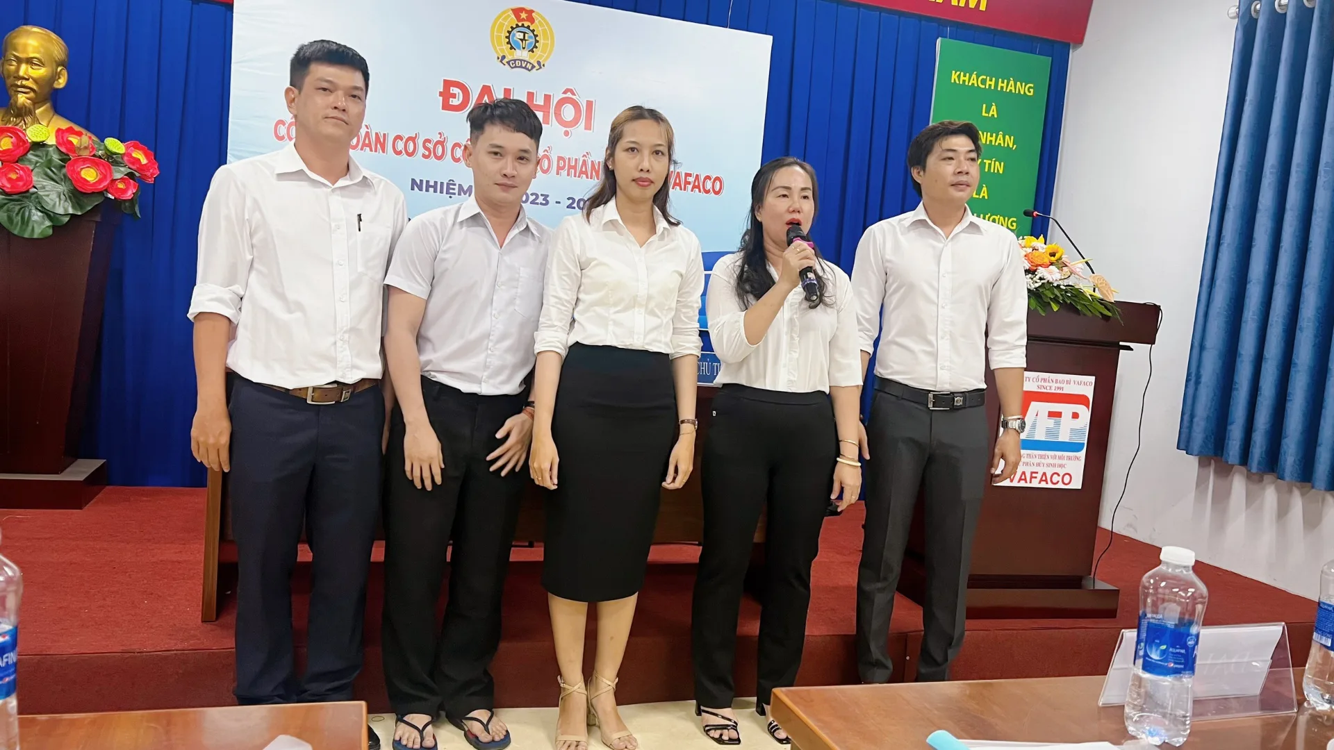ĐẠI HỘI CÔNG ĐOÀN CÔNG TY CỔ PHẦN BAO BÌ VAFACO NHIỆM KỲ 2023-2028