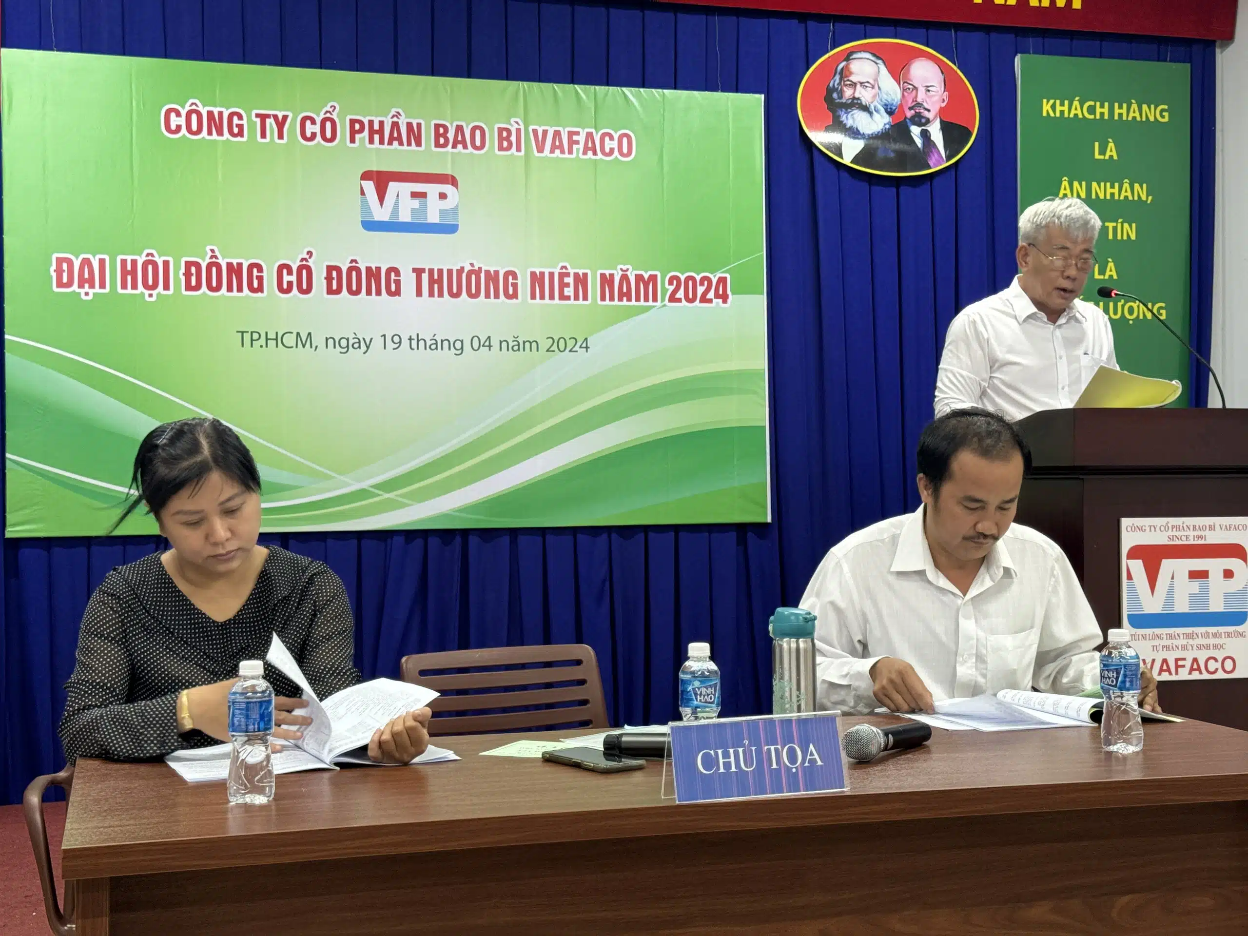 ĐẠI HỘI ĐỒNG CỔ ĐÔNG THƯỜNG NIÊN NĂM 2024 CÔNG TY VAFACO