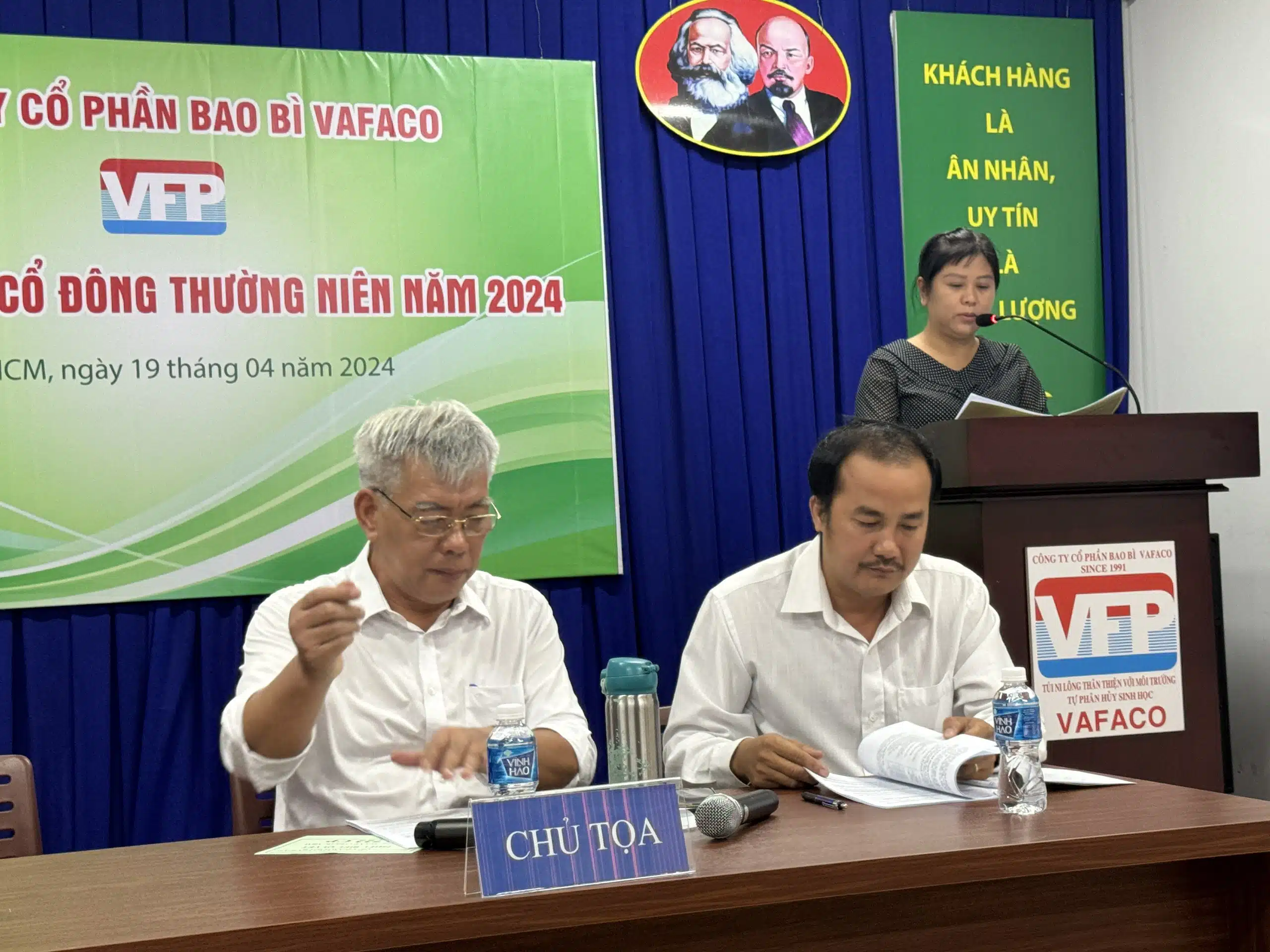 ĐẠI HỘI ĐỒNG CỔ ĐÔNG THƯỜNG NIÊN NĂM 2024 CÔNG TY VAFACO